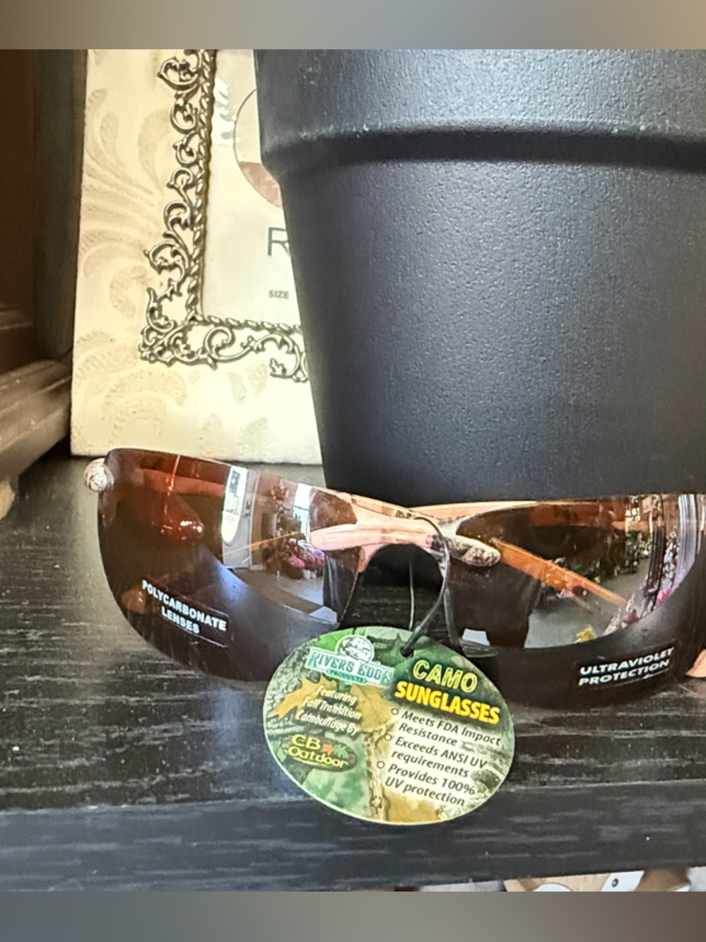 Pink Camo Sunglasses
